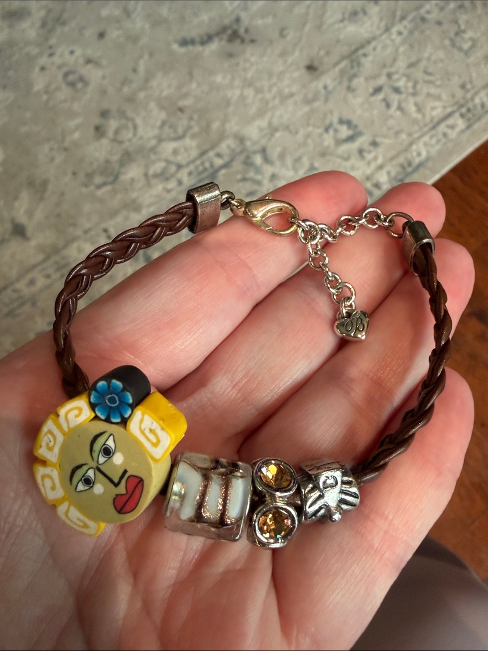 Vtg Brighton Leather RARE Bracelet 90s Beauty